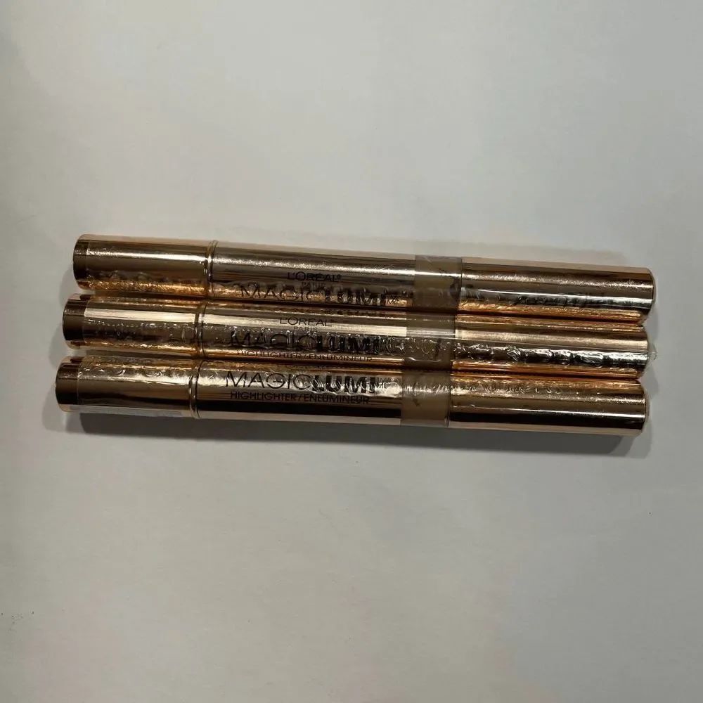 L'Oreal Magic Lumi Highlighter Concealer in Deep Lot of 3